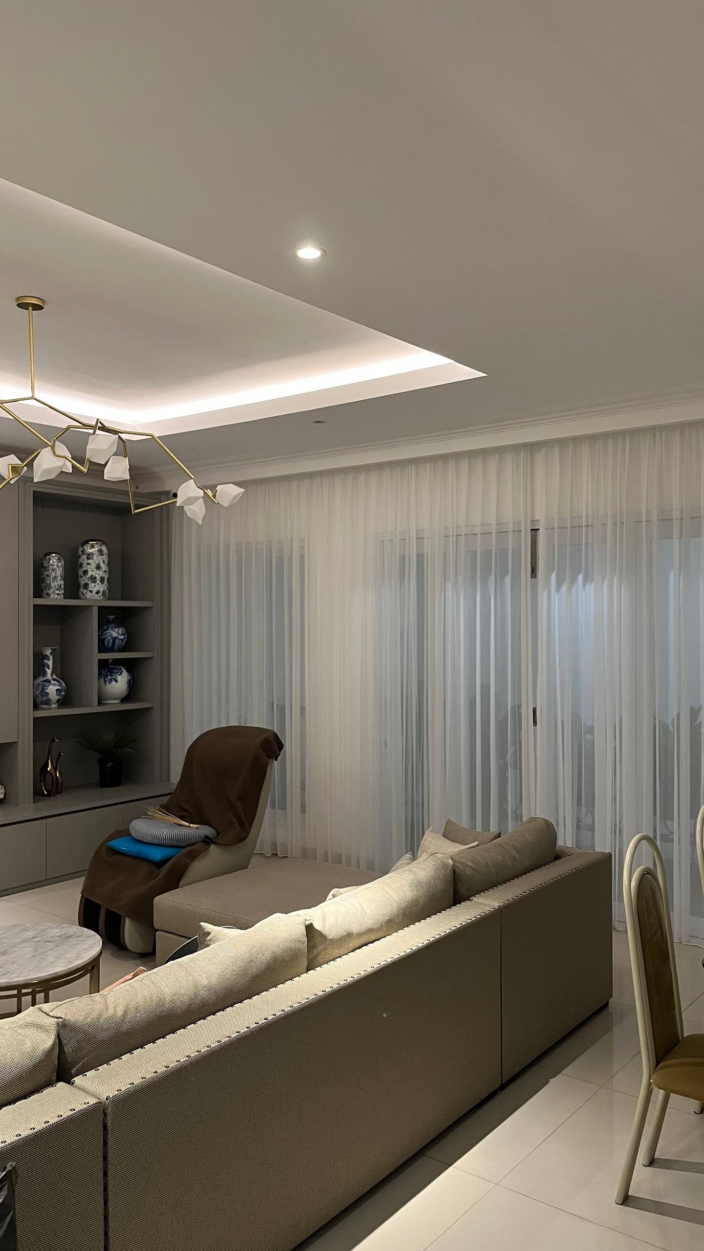 hasil pemasangan gorden rumah decor