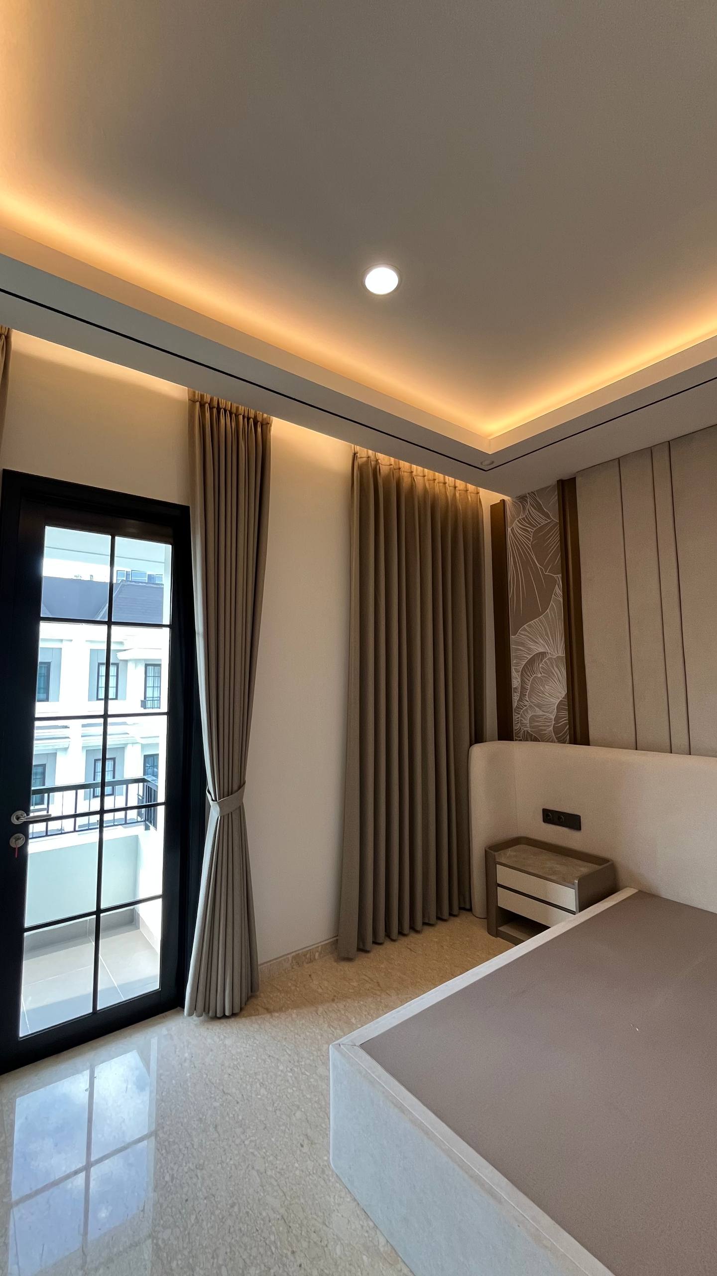 hasil pemasangan gorden rumah decor