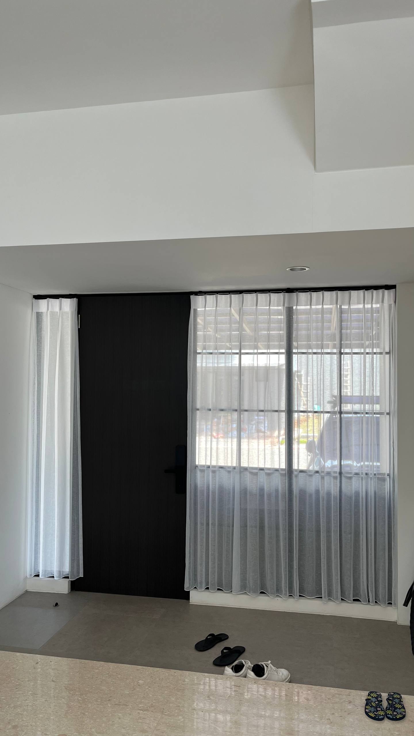 hasil pemasangan gorden rumah decor