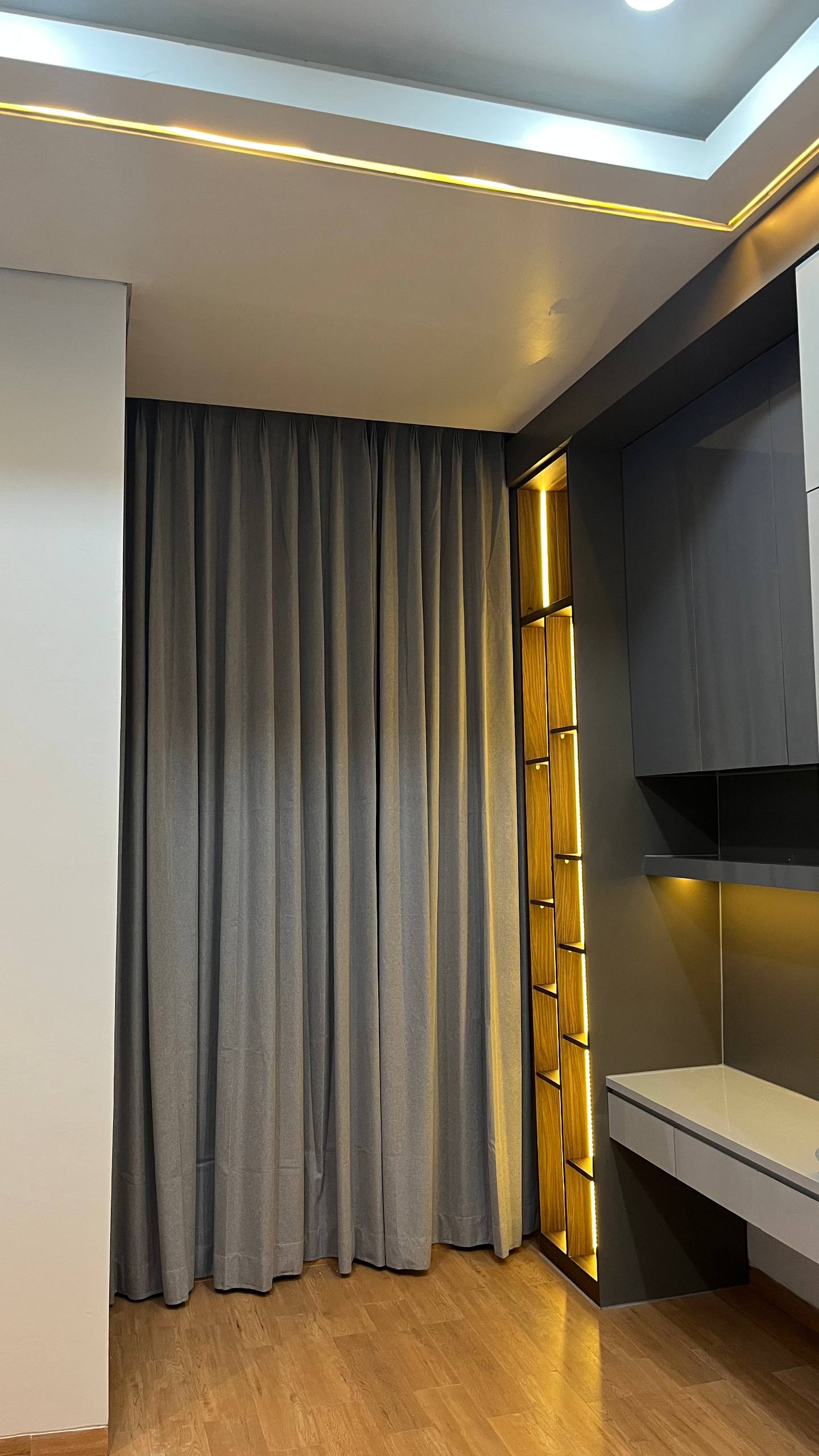 hasil pemasangan gorden rumah decor