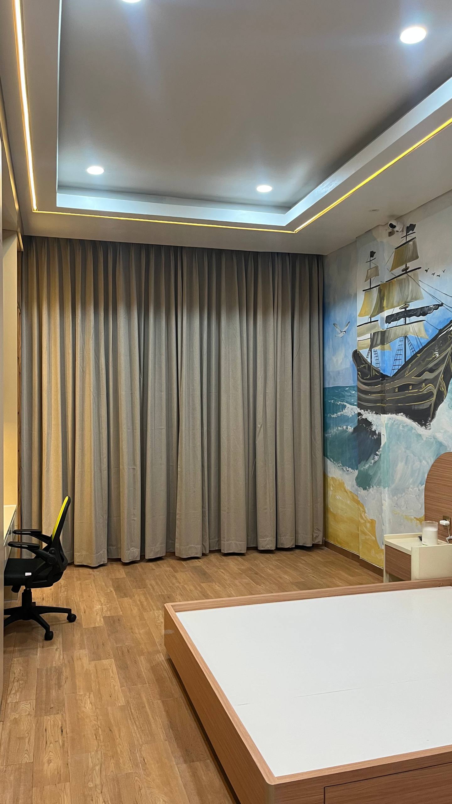 hasil pemasangan gorden rumah decor