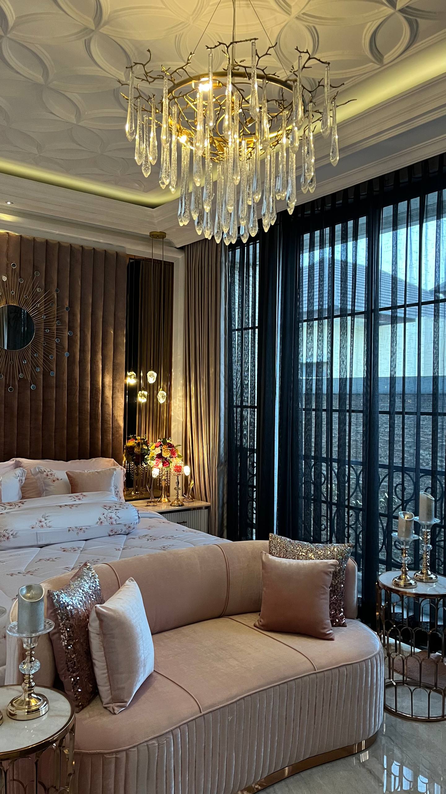 hasil pemasangan gorden rumah decor